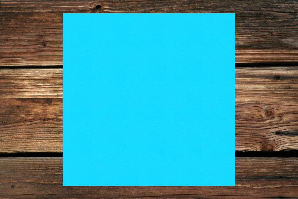 Einzelkarten 160x160 mm Ozeanblau 230 g/qm